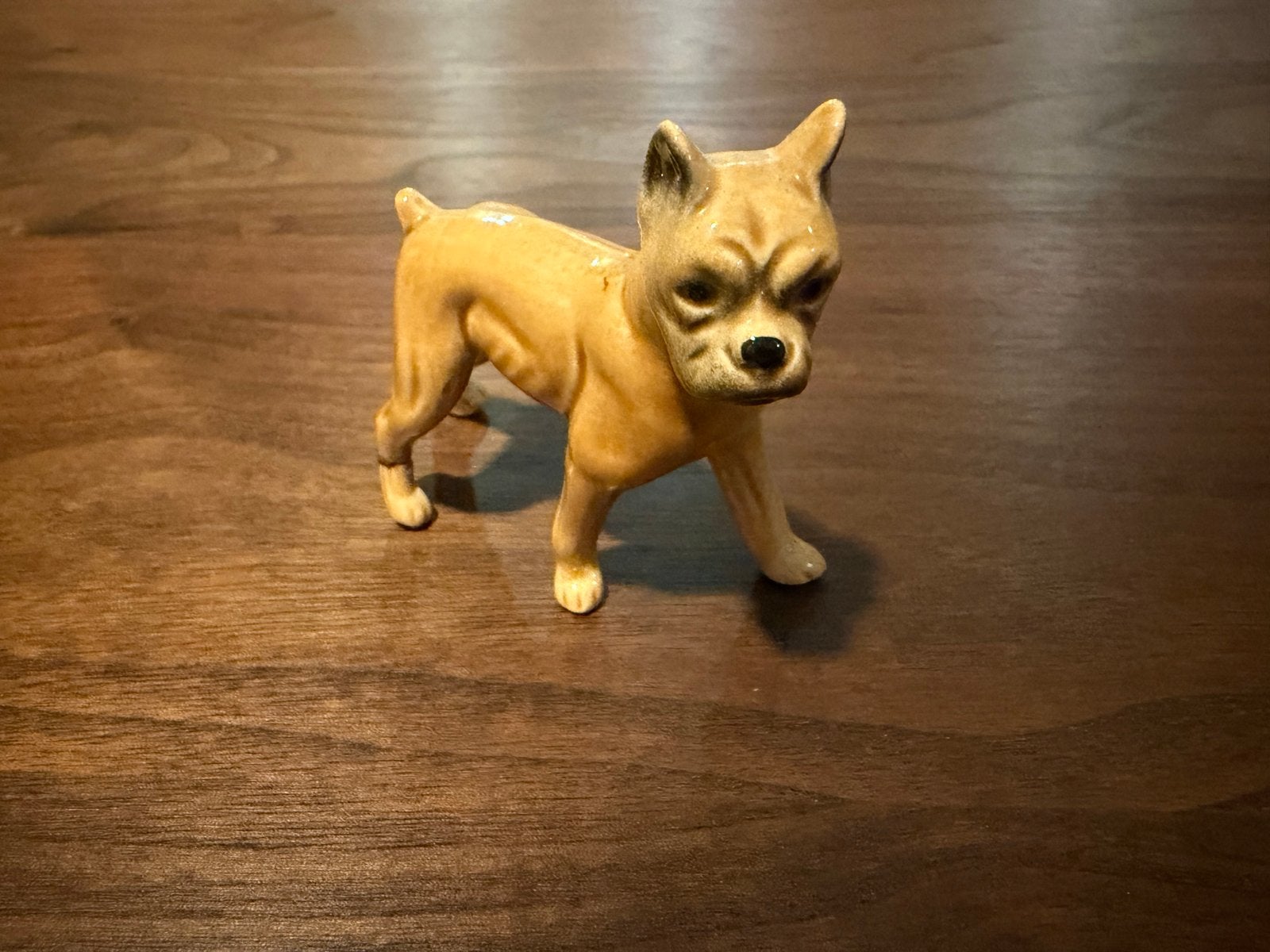 Goebel Boxer Hond Beeldje - Vintage Porselein, Verzamelen, Beelden en Beeldjes, Ophalen of Verzenden, Gebruikt, Dier