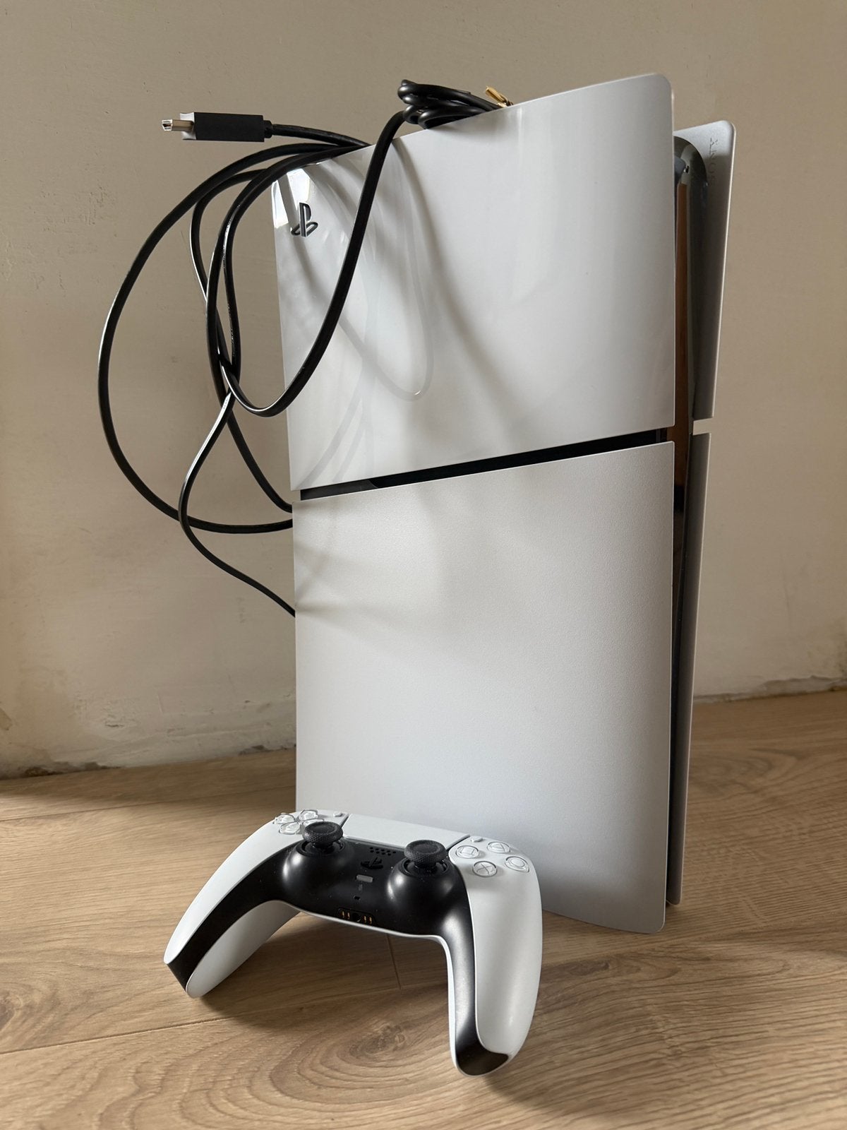 Playstation 5 Slim Digital edition kopen/bieden, Spelcomputers en Games, Spelcomputers | Sony PlayStation 5, Ophalen, Zo goed als nieuw