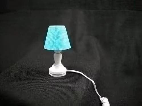 Heidi Ott Miniatuur Lamp 12V - Blauw, Ophalen of Verzenden, Nieuw