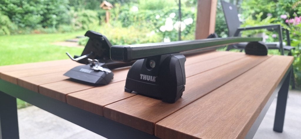 Thule Rapid System 753 dakdragers compleet, Ophalen, Gebruikt