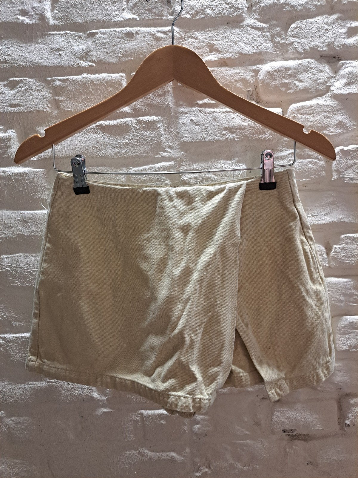 Shein broekrok skort maat 36, Kort, Verzenden, Geel, Zo goed als nieuw