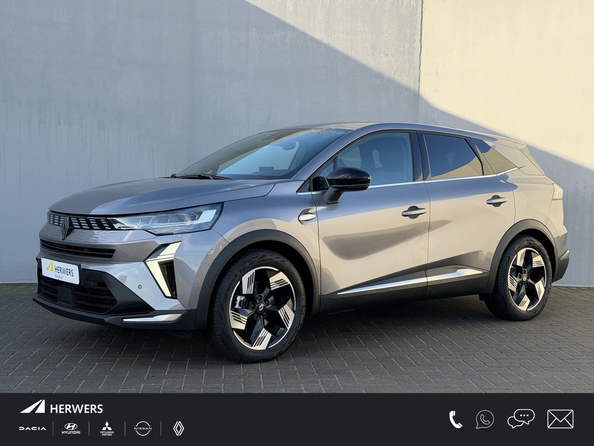Renault Symbioz 1.6 E-Tech full hybrid 145 techno / Fabrieks, Auto's, Renault, 745 kg, Stof, Gebruikt, Hybride Elektrisch/Benzine