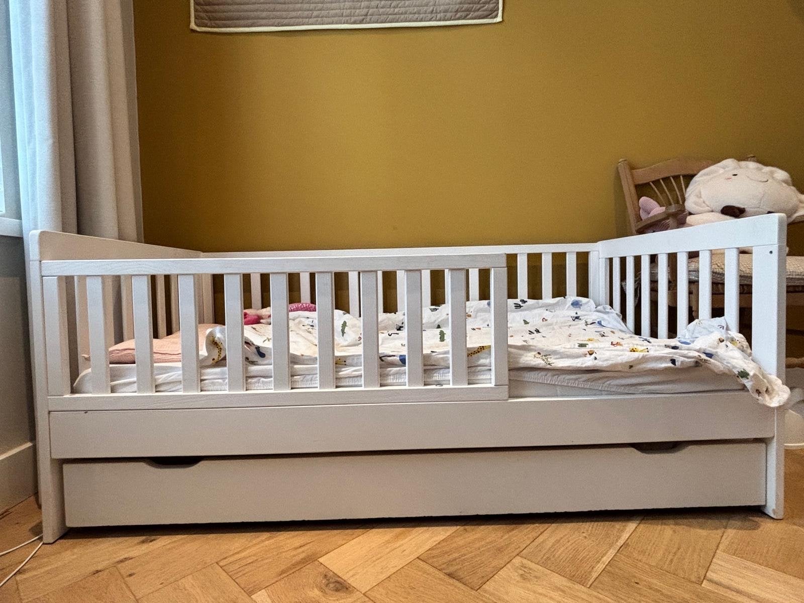 Petit Amelie peuterbed met lade, Ophalen, Gebruikt, 70 tot 85 cm, 140 tot 160 cm