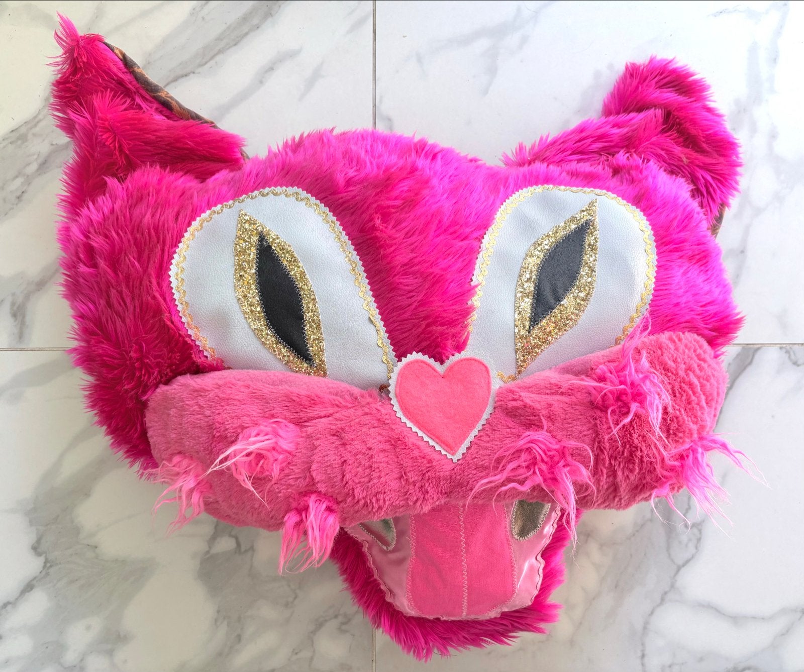Nieuw Handgemaakt Roze Kussen 60x60 cm - Scruffy, Overige merken, Nieuw, Ophalen of Verzenden, Sierkussen