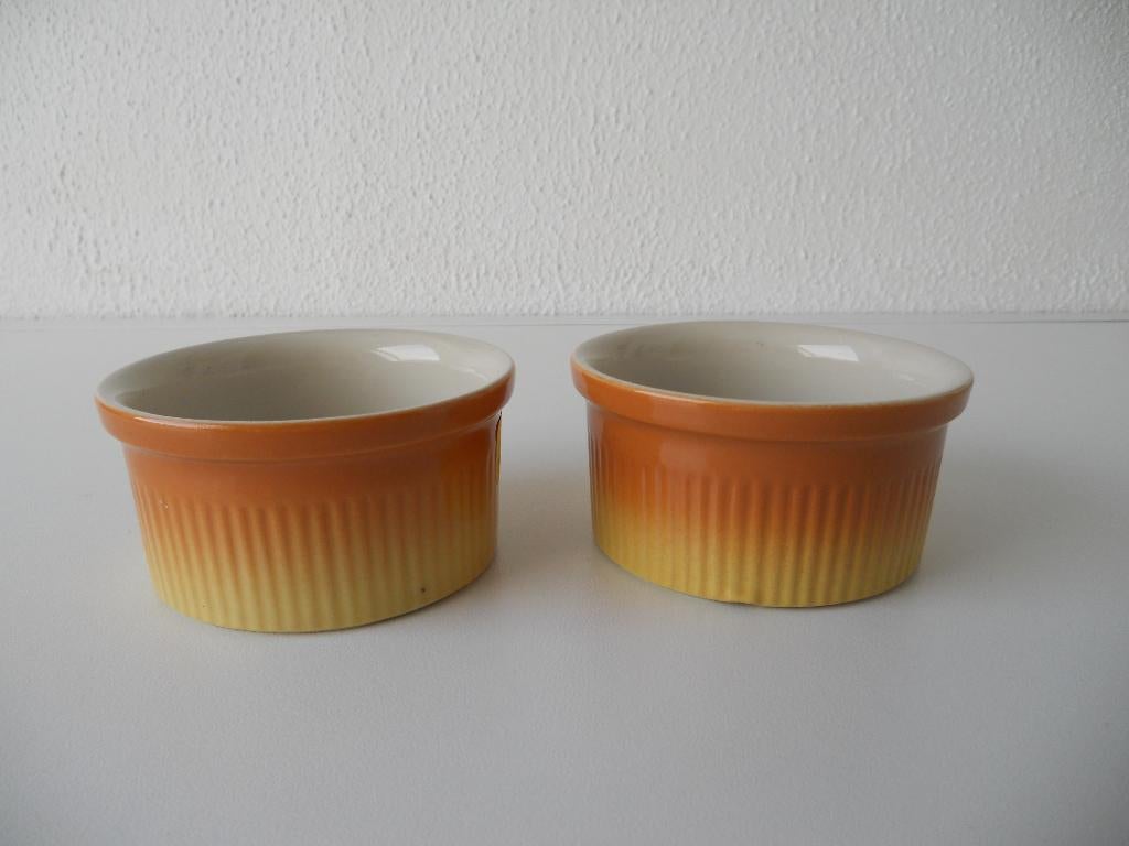2 parafeu bakjes bruin, Ophalen of Verzenden