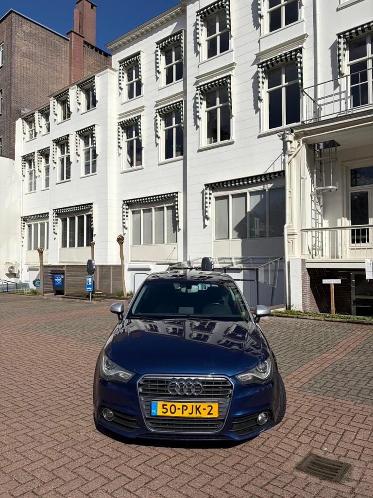 Audi A1 1.4 Tfsi 90KW S-tronic 2011 Blauw AUTOMAAT, Auto's, Audi, Stof, A1, 4 cilinders, Origineel Nederlands