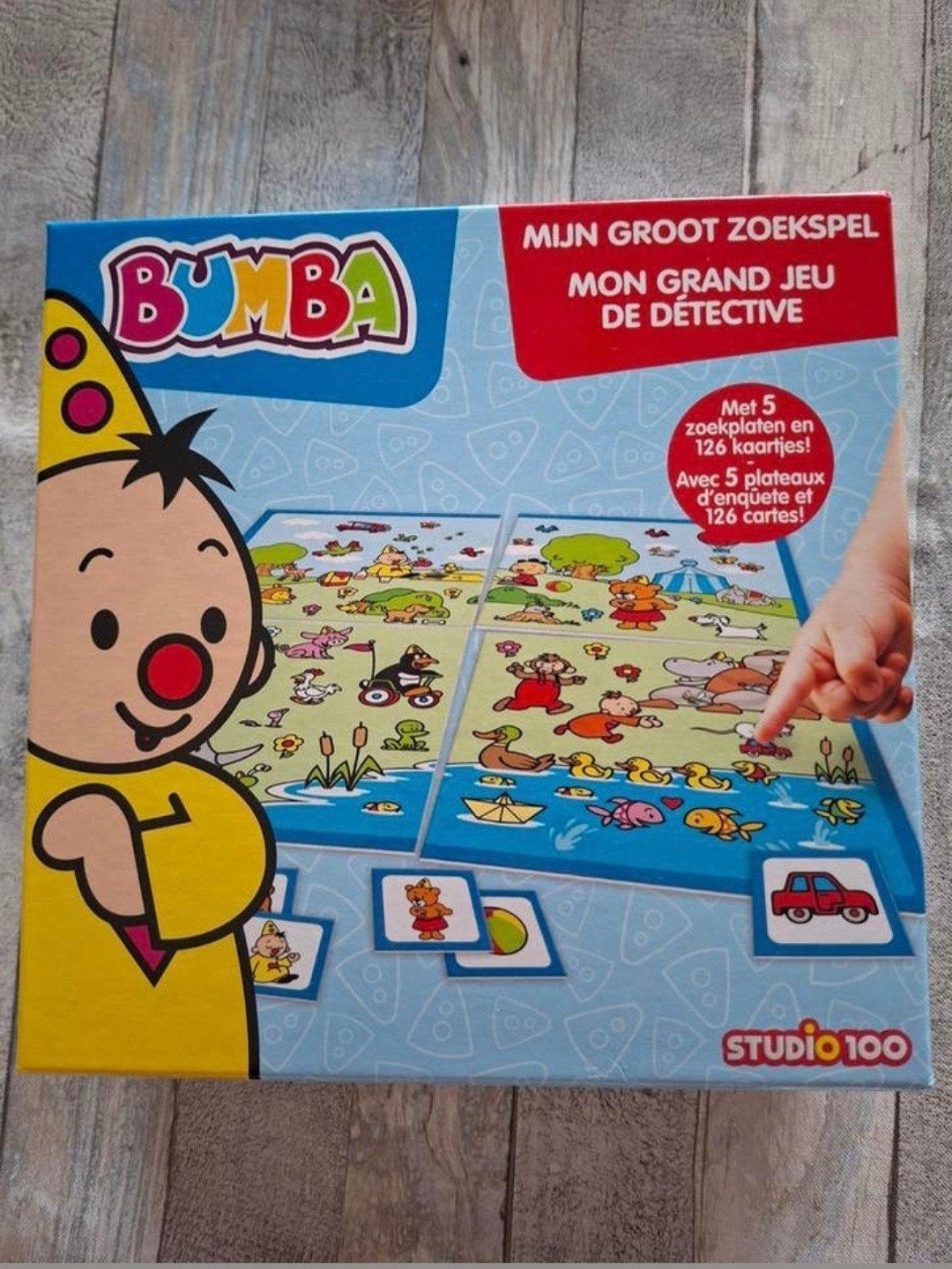 Bumba Mijn Groot Zoekspel - Studio 100, Een of twee spelers, Ophalen of Verzenden, Gebruikt, Studio 100