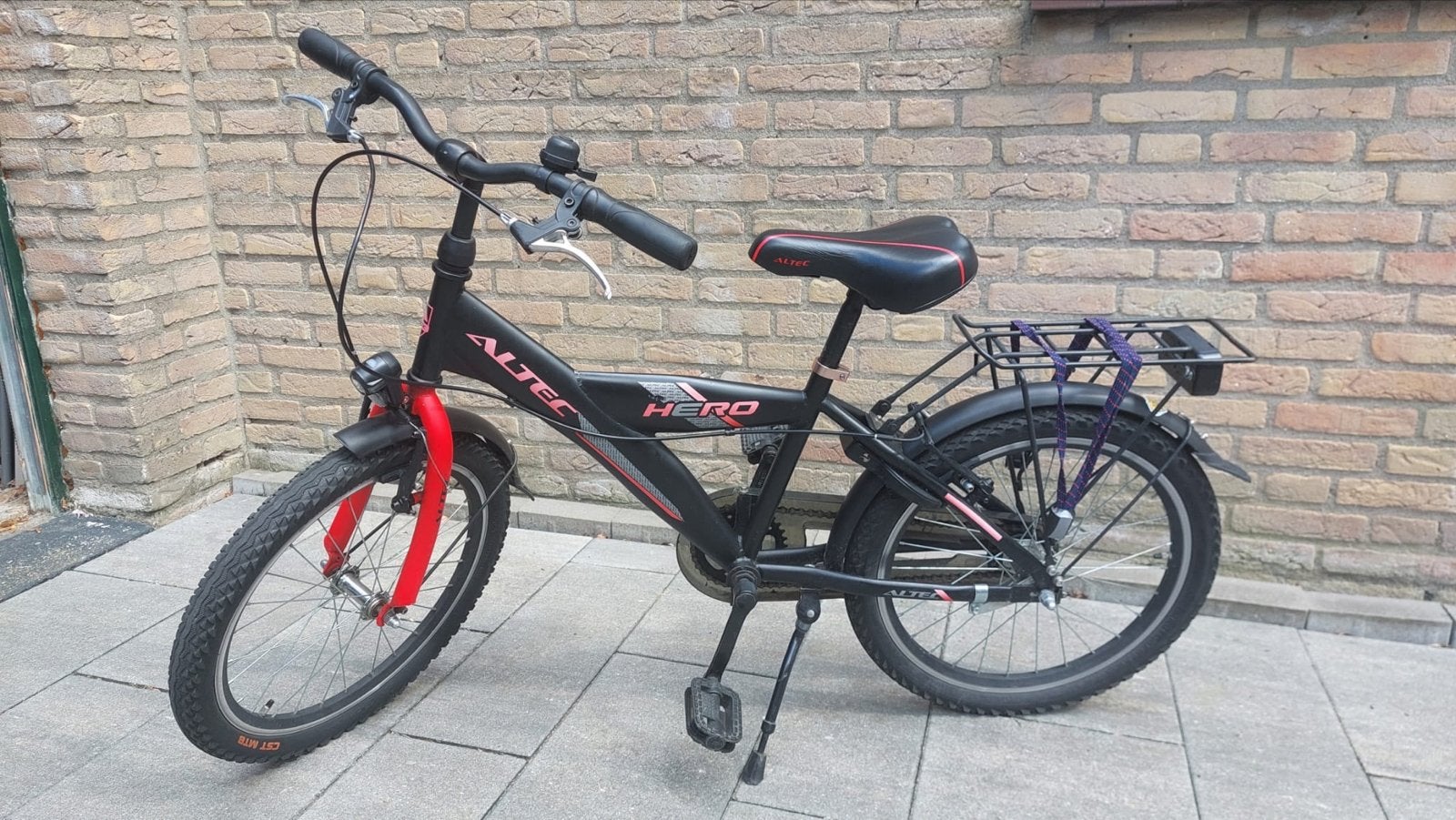 20 Inch Kinderfiets met Terugtraprem en Handrem, Goede Verli, Ophalen, Gebruikt, Terugtraprem, 20 inch of meer