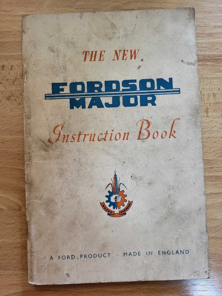 Handleiding FORDSON Major Tractor, Ophalen of Verzenden, Gebruikt