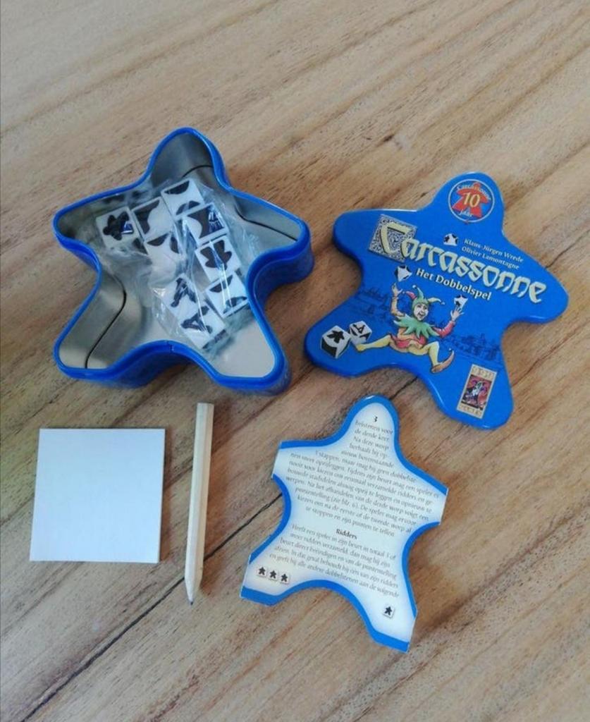 Carcassonne, het dobbelspel, Een of twee spelers, Ophalen of Verzenden, Zo goed als nieuw