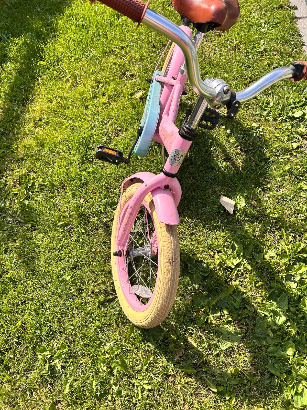 Meisjesfiets 16 inch roze, Fietsen en Brommers, Fietsen | Kinderfietsjes, Ophalen, Zo goed als nieuw, 16 tot 20 inch