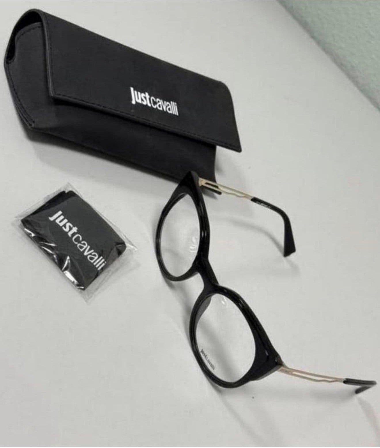 JUST CAVALLI JC0852 005 51-20-145 Dames Vrouwen bril NIEUW, Overige merken, P, Zwart, P