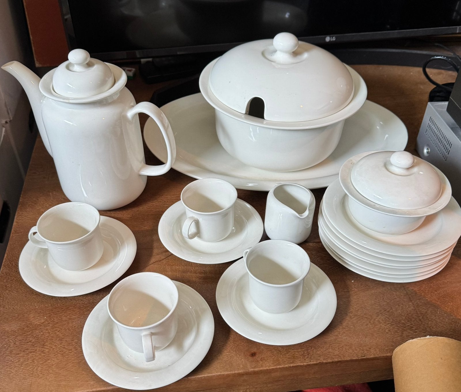 16 stuks Arabia Arctica servies., Ophalen of Verzenden