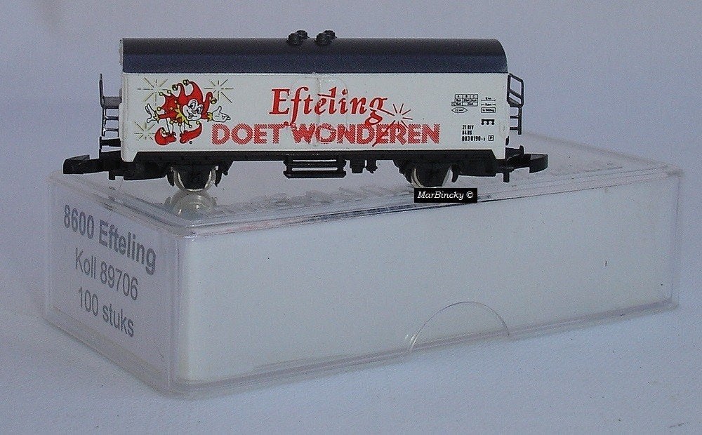 Märklin Z 8600 Efteling Doet Wonderen Koelwagen NL !, Wisselstroom, Ophalen of Verzenden, Märklin, Nieuw