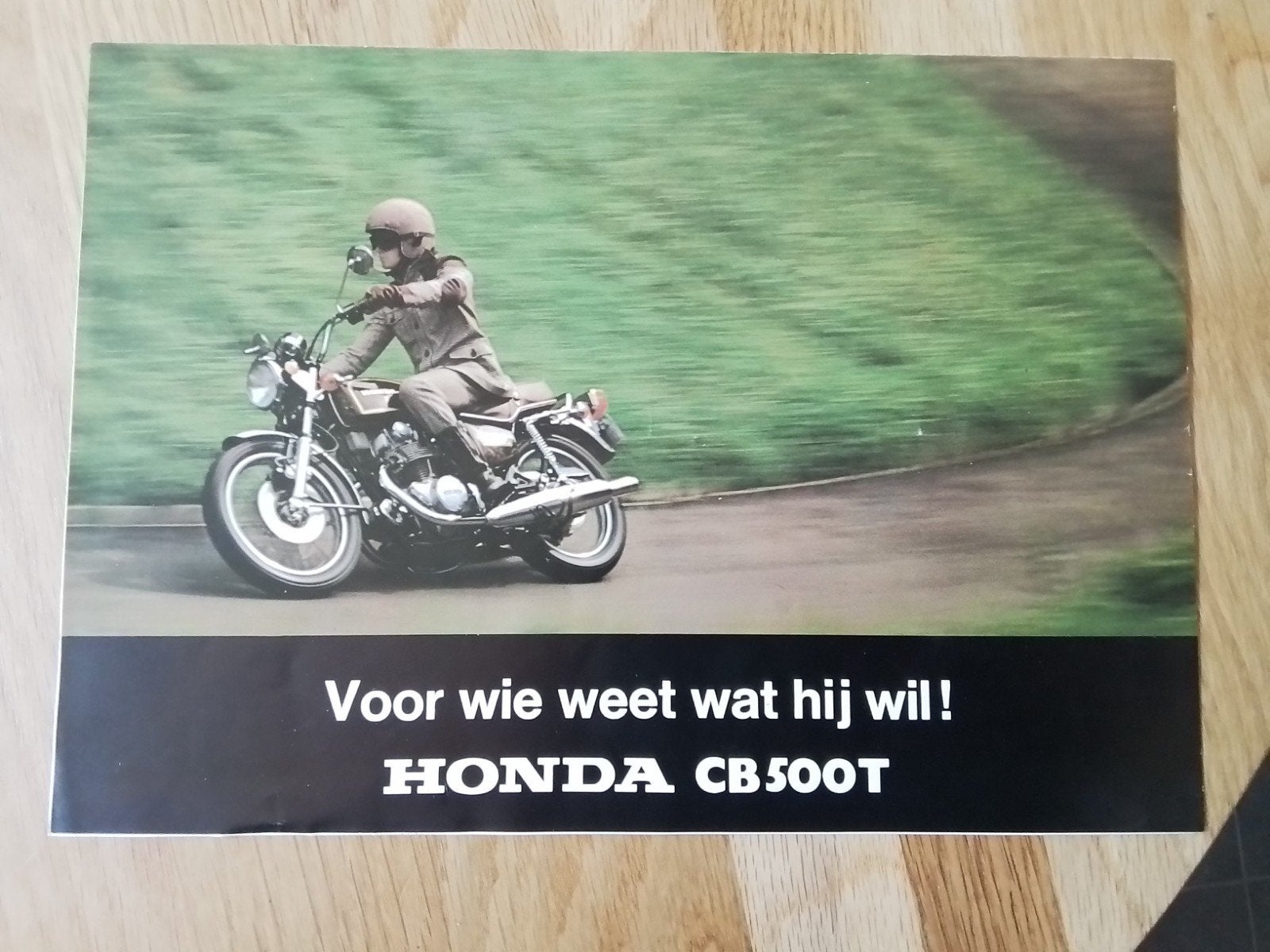 Honda CB 500T Folder, Ophalen of Verzenden, Honda
