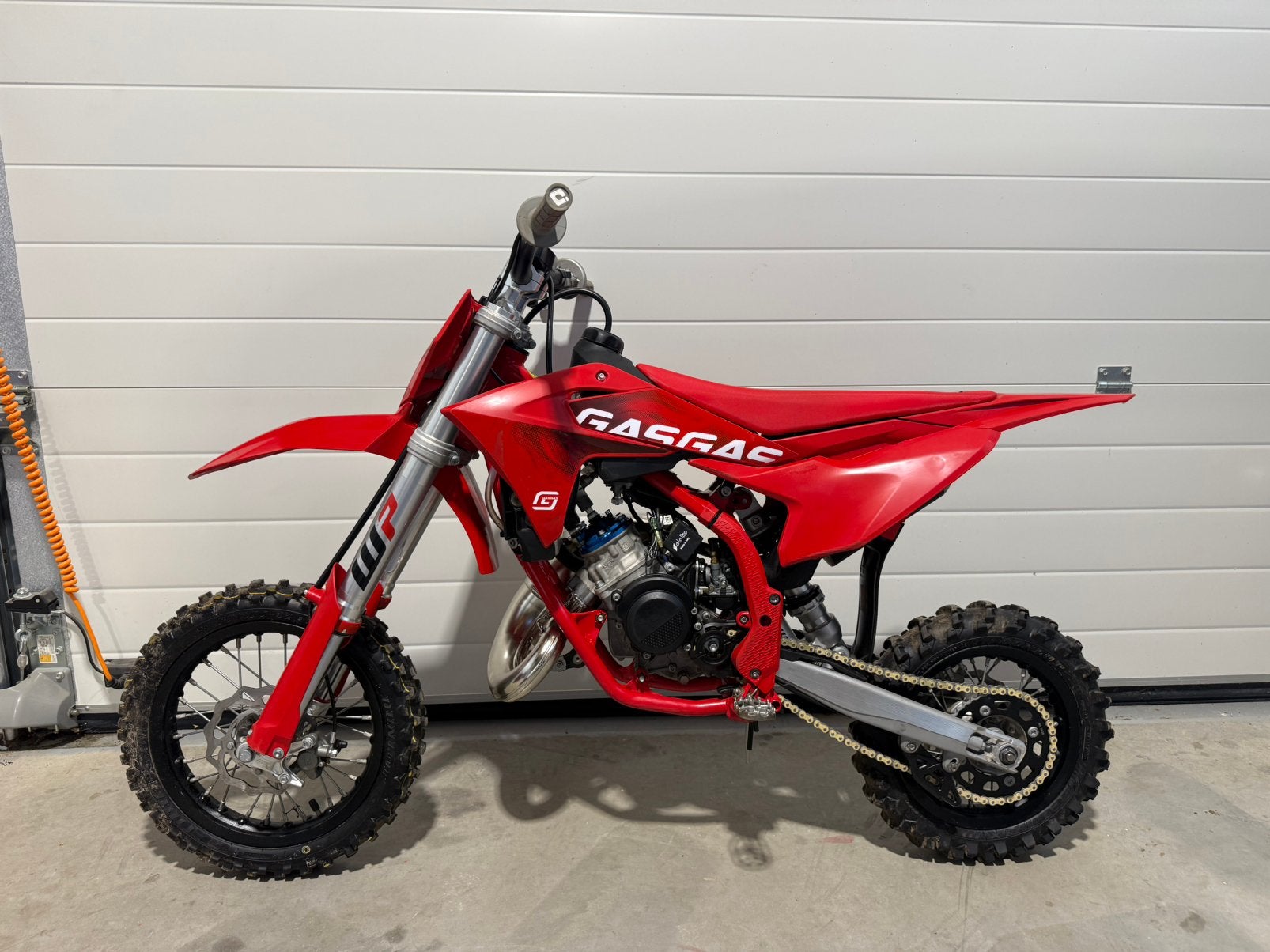 Gas gas MC50 model 2027, Ophalen