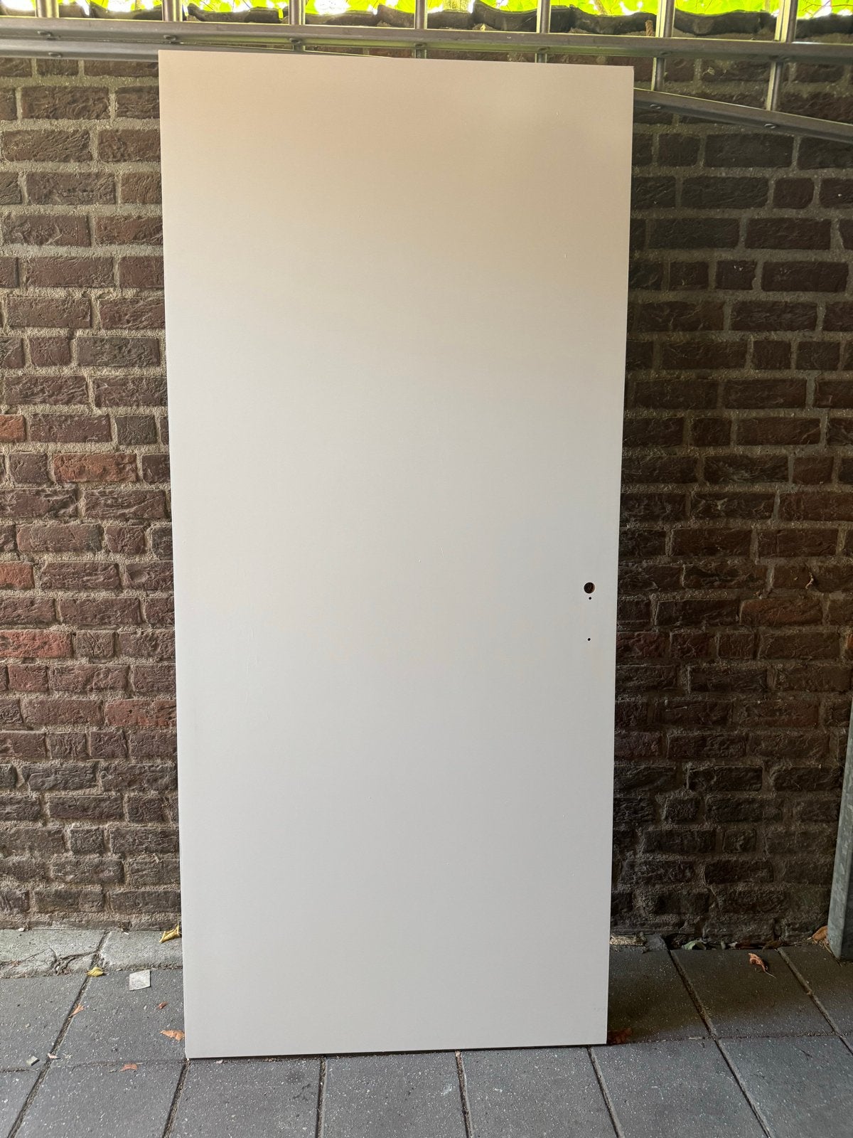 Gebruikte opdek binnendeur 93x211,5 links, Ophalen, Gebruikt, Binnendeur, 200 tot 215 cm