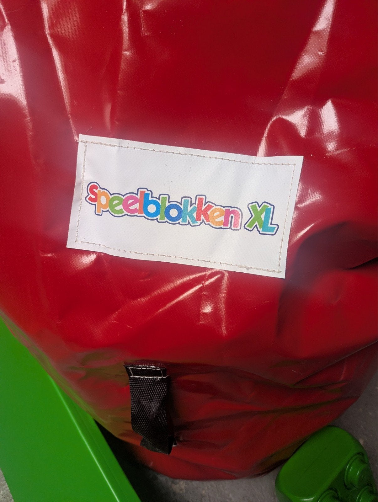 XXL Speelblokken set met plank en opbergzak, Kinderen en Baby's, Speelgoed | Bouwstenen, Overige merken, Gebruikt, Ophalen of Verzenden