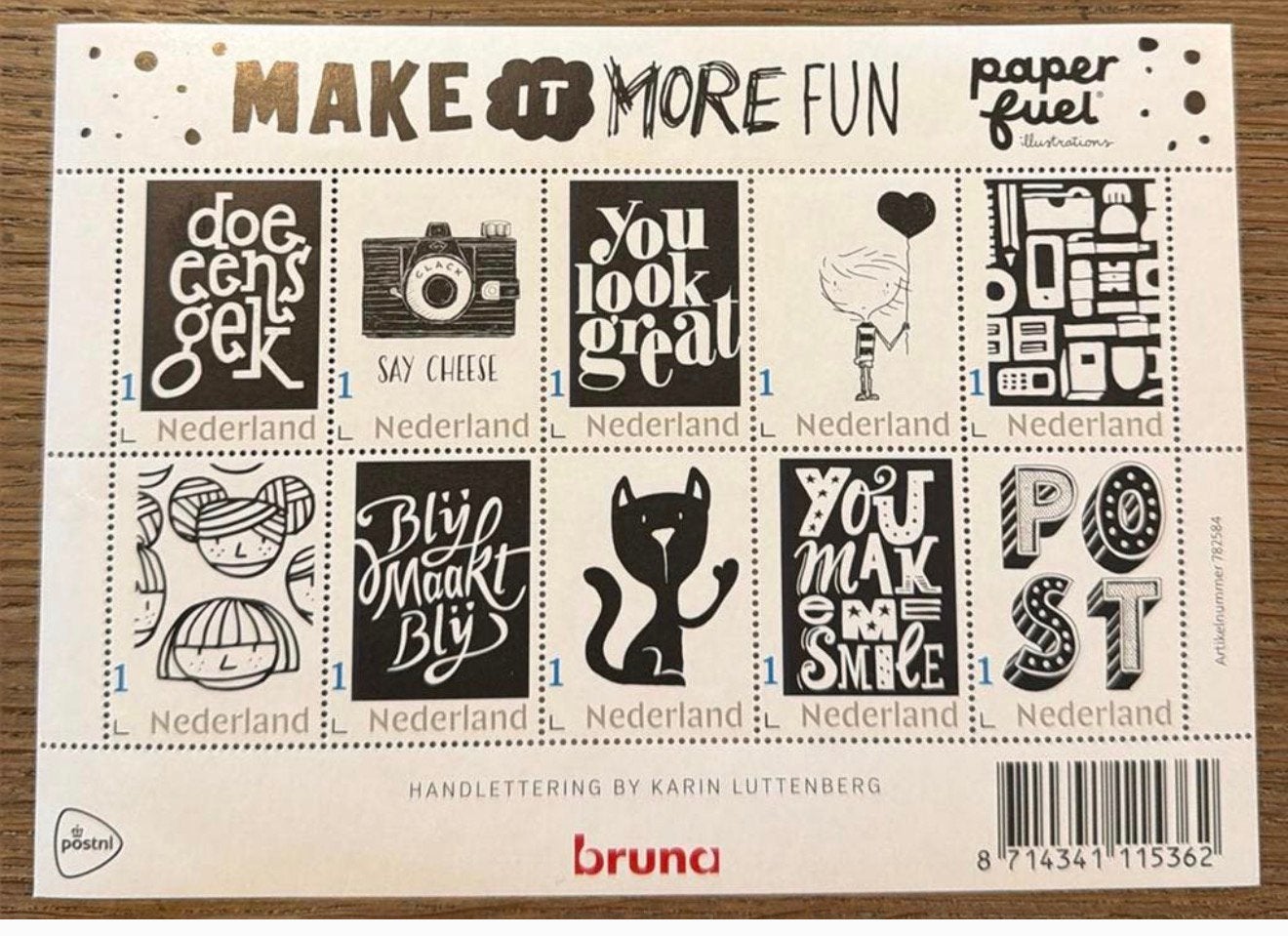 Postzegels pf. Make it more fun. Bruna, Postzegels en Munten, Postzegels | Nederland, Ophalen of Verzenden, Na 1940, Postfris