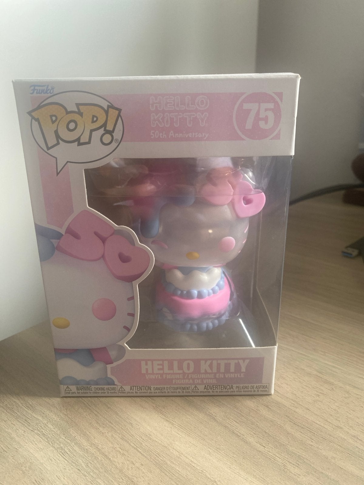 Funko Pop! Hello Kitty 50th Anniversary #75, Ophalen of Verzenden, Nieuw