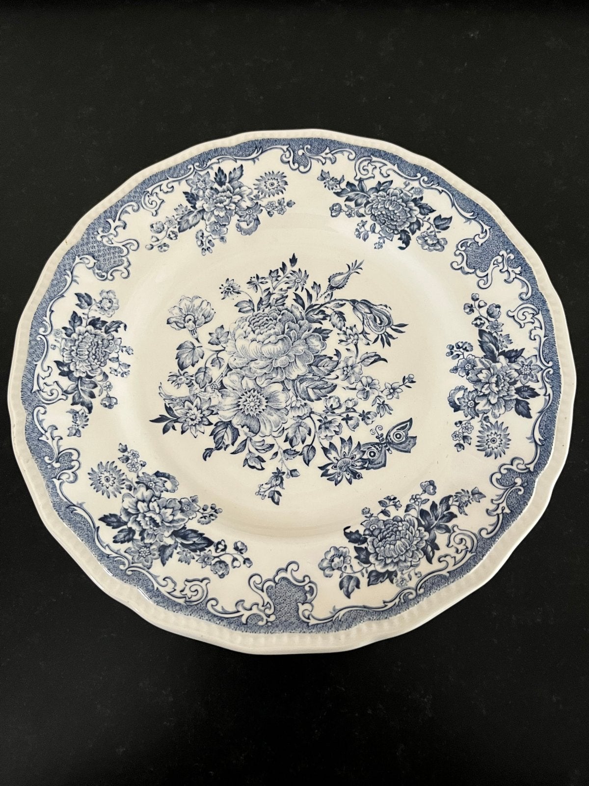 Antiek Enoch Wedgwood Balmoral Ironstone Bord, Ophalen