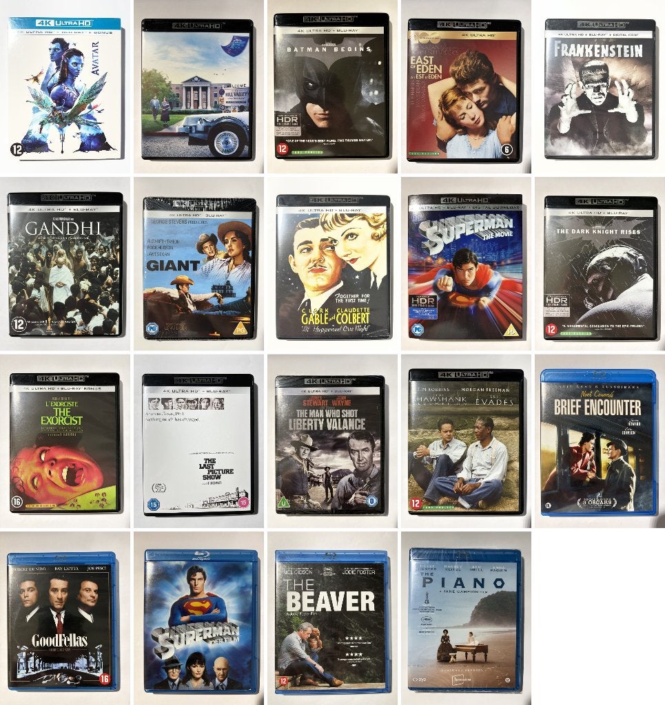 Diverse 4K Ultra HD UHD, Blu-rays en Steelbooks, Ophalen, Zo goed als nieuw, 4K Ultra HD Blu-ray, Actie