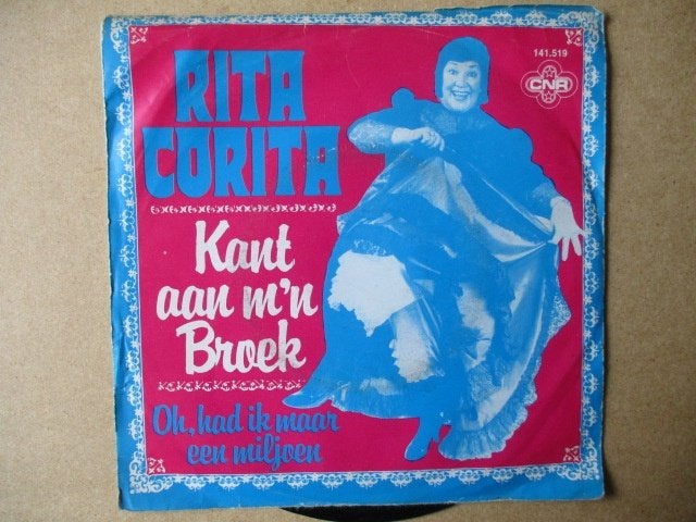 s0100 rita corita - kant aan mn broek, Ophalen, Gebruikt, 7 inch, Overige genres