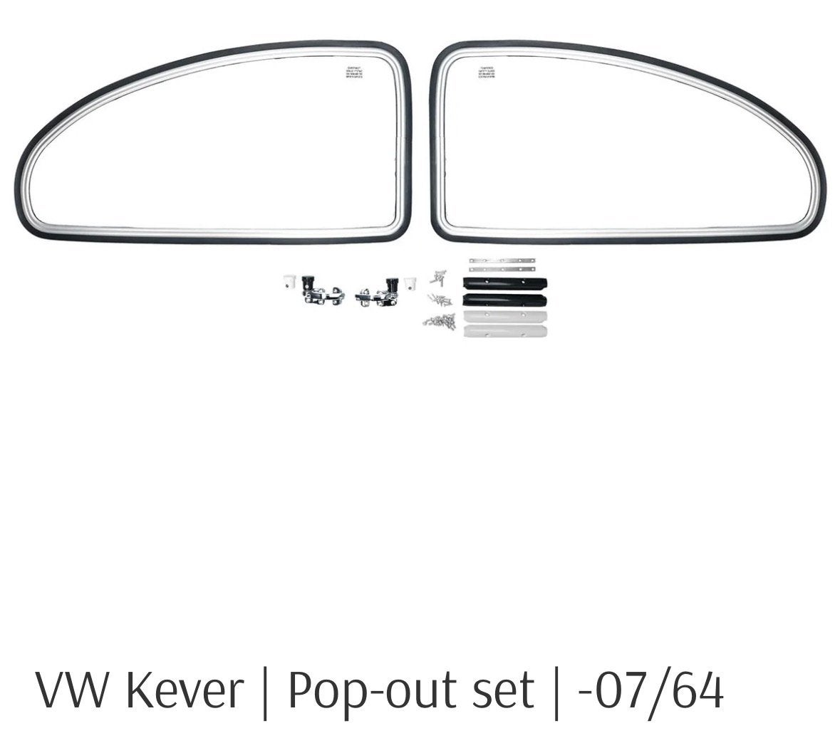 Pop-out ramen kit voor VW Kever tot 1964 - Nieuwe set, Ophalen, Nieuw, Volkswagen