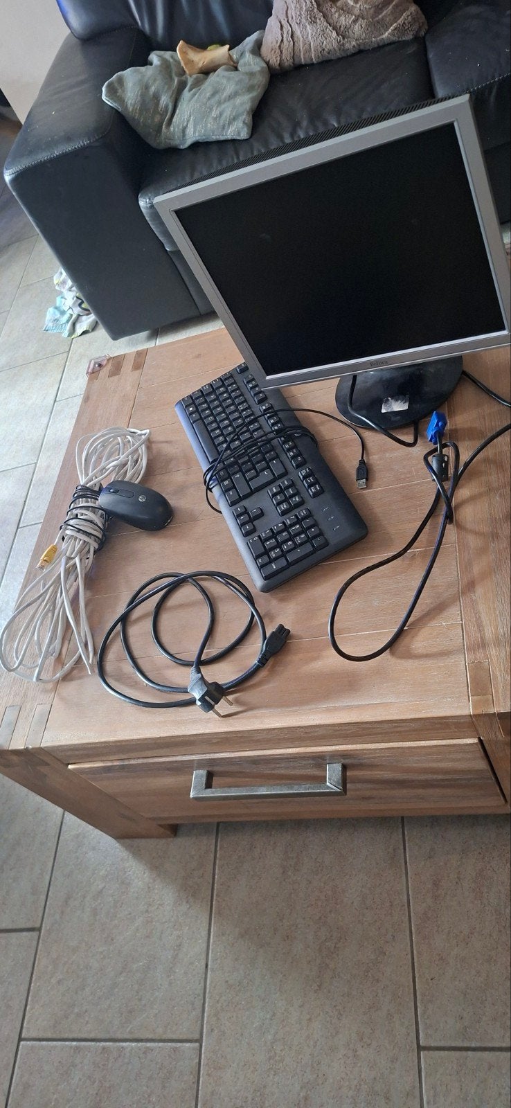gratis computer monitor, Ophalen