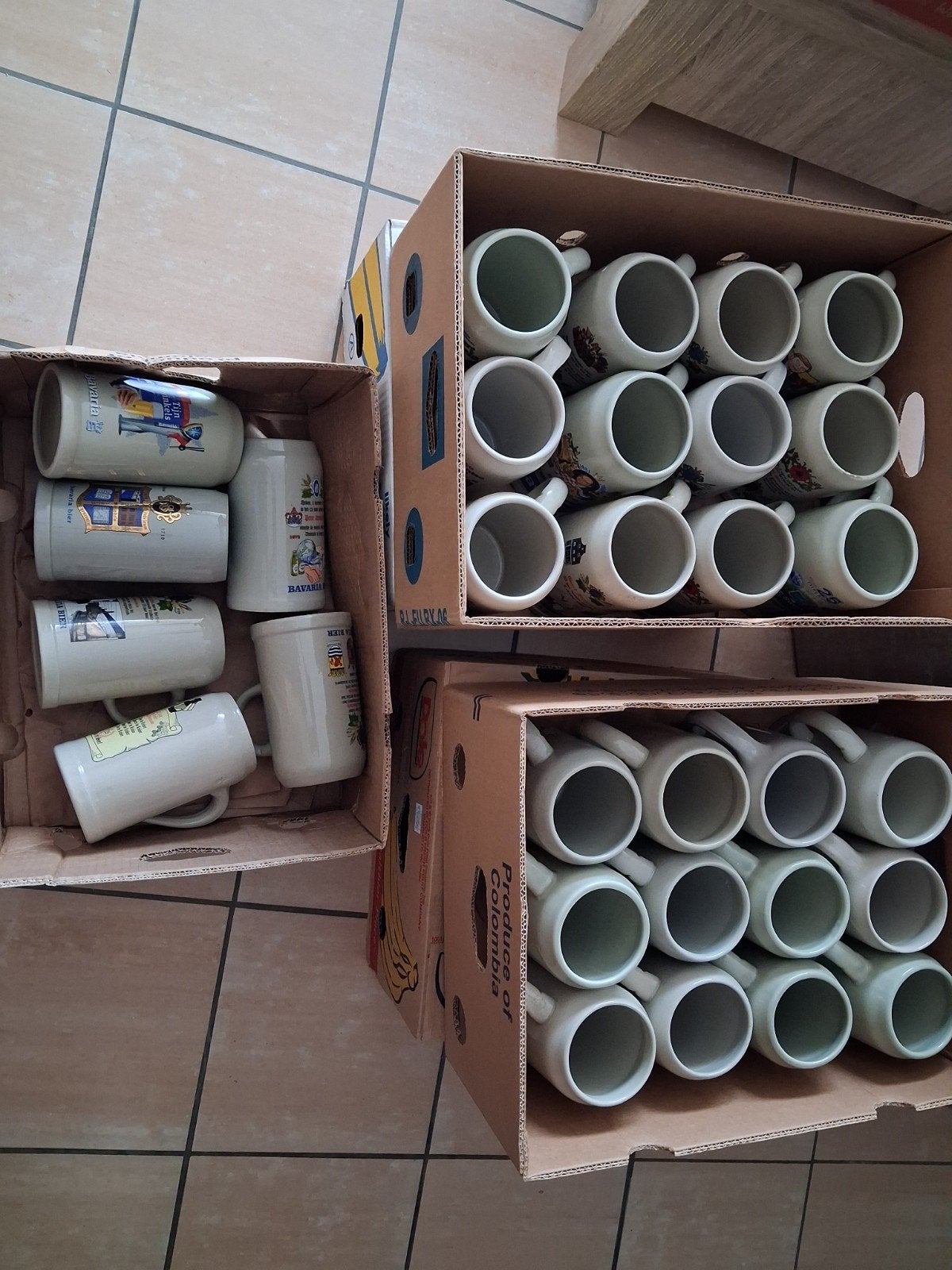 30 bavaria bierpullen speciale uitgave's, Ophalen, Zo goed als nieuw, Bavaria