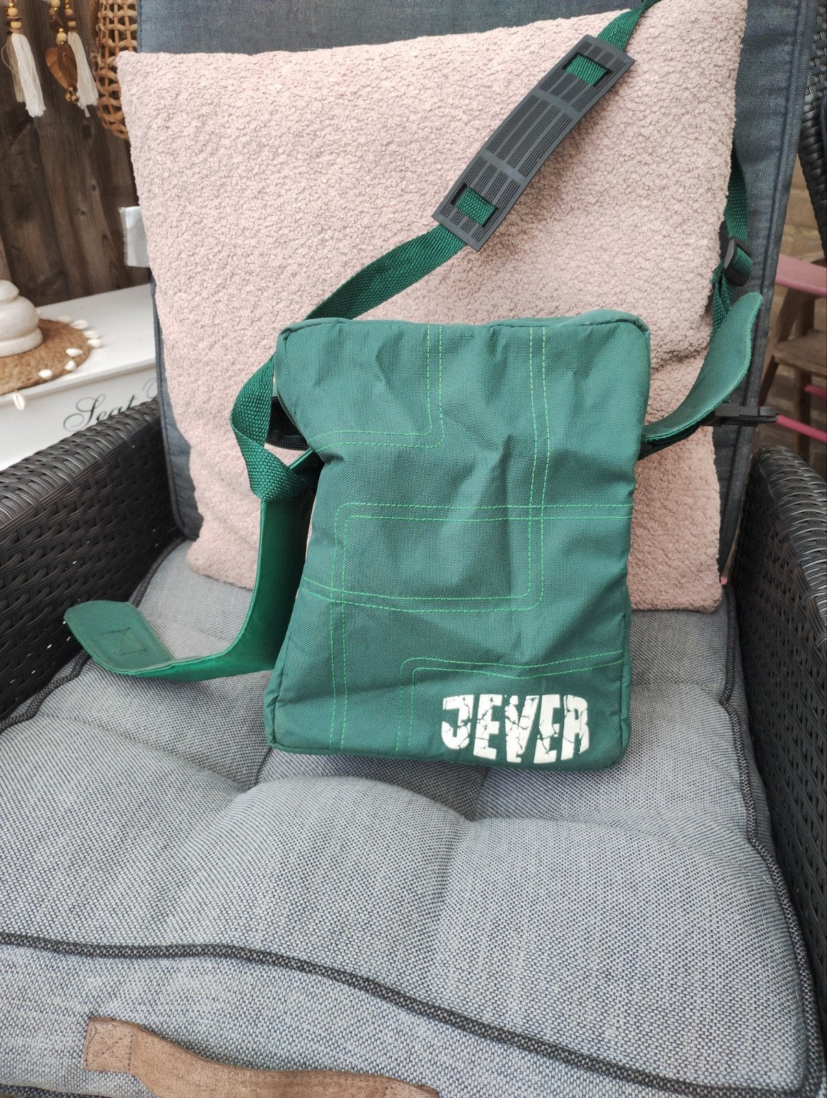 Jever koeltasje / schoudertasje - groen, Ophalen of Verzenden, Gebruikt