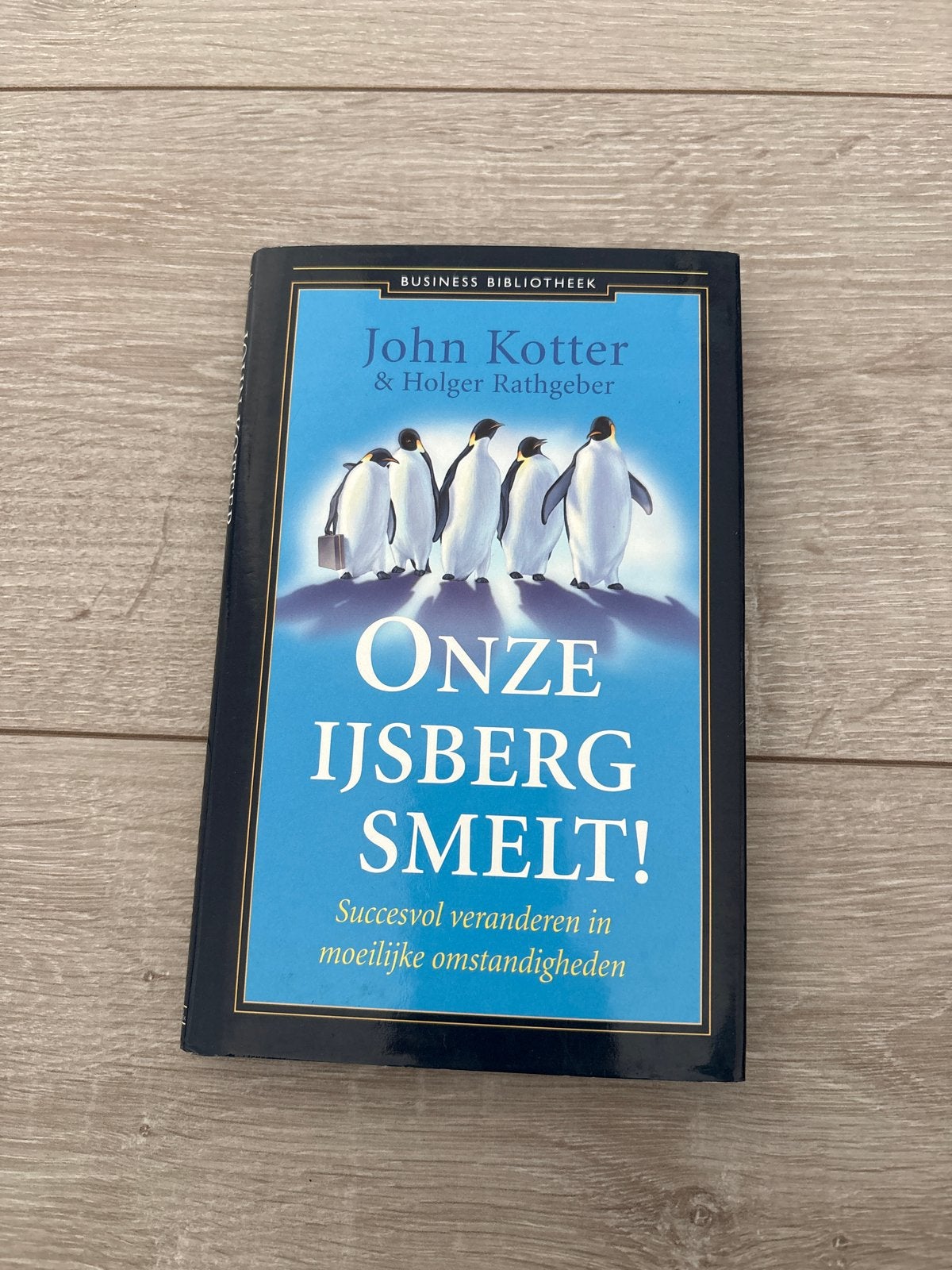 Onze IJsberg Smelt! - John Kotter & Holger Rathgeber, Boeken, Ophalen of Verzenden, Zo goed als nieuw, Nederland