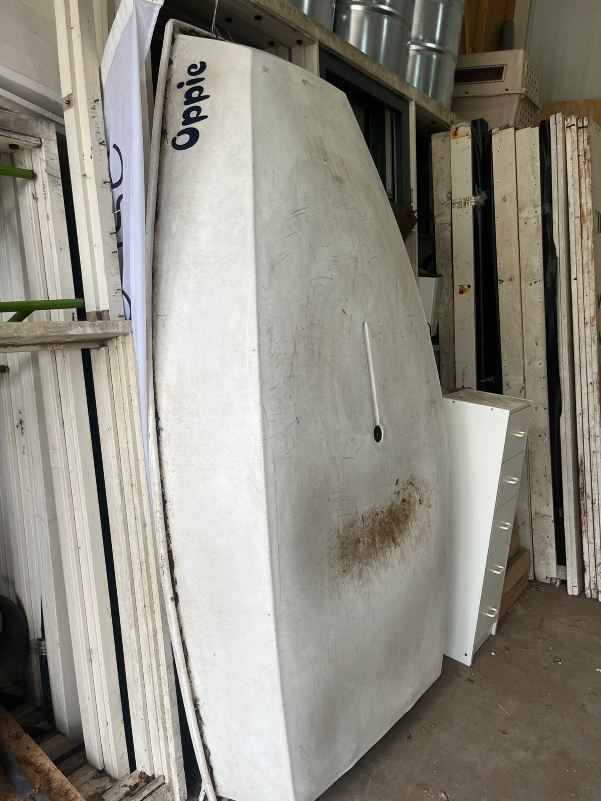 Optimist (lek), Ophalen, Gebruikt, Overige typen, Motorboot
