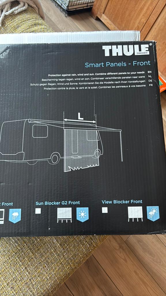 Thule smart panels Front 1520x2300 tbv 6300 serie, Ophalen of Verzenden, Zo goed als nieuw