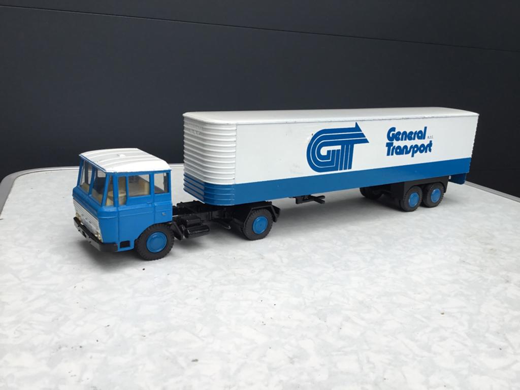 Lion Car Daf 2600 General Transport, Ophalen of Verzenden, Gebruikt, Bus of Vrachtwagen, Lion Toys