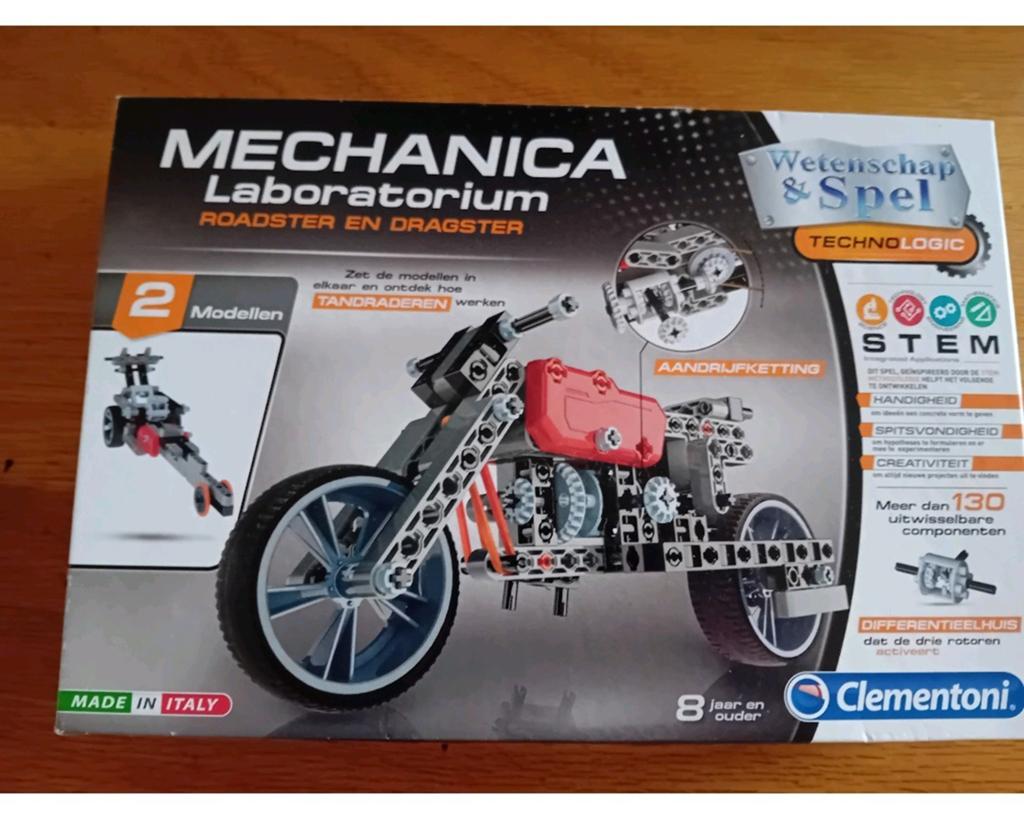 Clementoni Mechanica Laboratorium Roadster & Dragster, Verzenden, Zo goed als nieuw, Overige merken