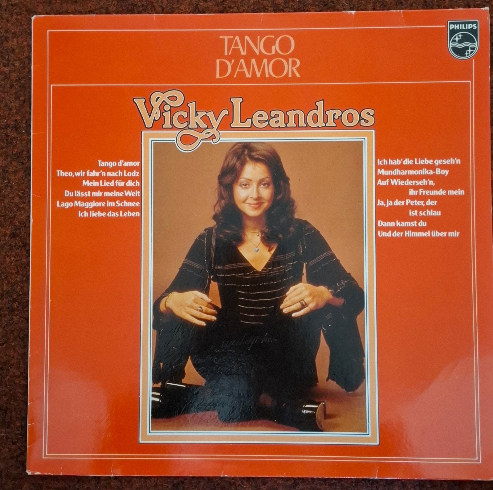 Vicky Leandros - Tango d'Amor LP (Pop, 1974), LP, Gebruikt, Pop, Ophalen of Verzenden