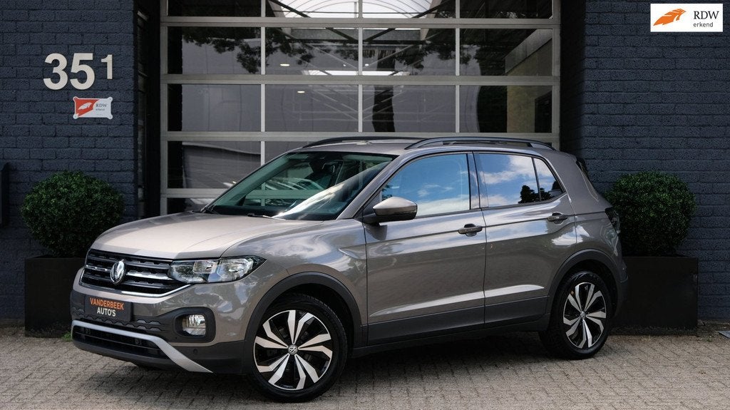 Volkswagen T-Cross 1.0 TSI Style 116PK ACC DSG CARPLAY CAMER, Auto's, Volkswagen, Gebruikt, Zwart, 116 pk, Origineel Nederlands