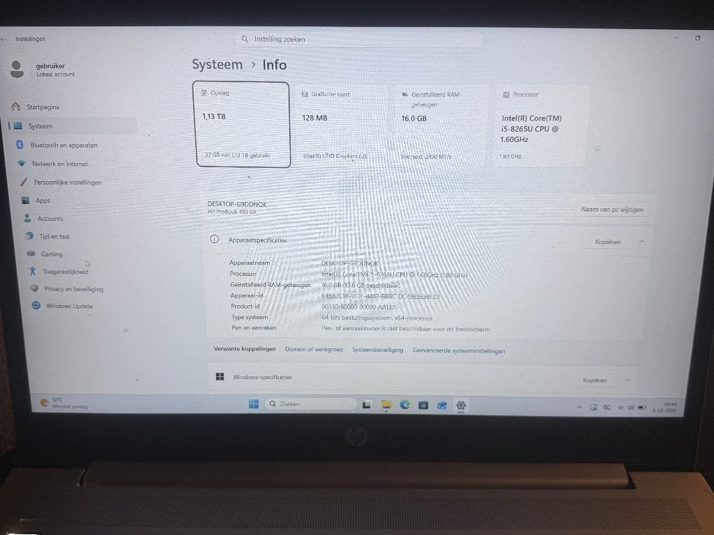 Notebooks for sale, Computers en Software, Ophalen of Verzenden, Refurbished, Draadloos, Hp