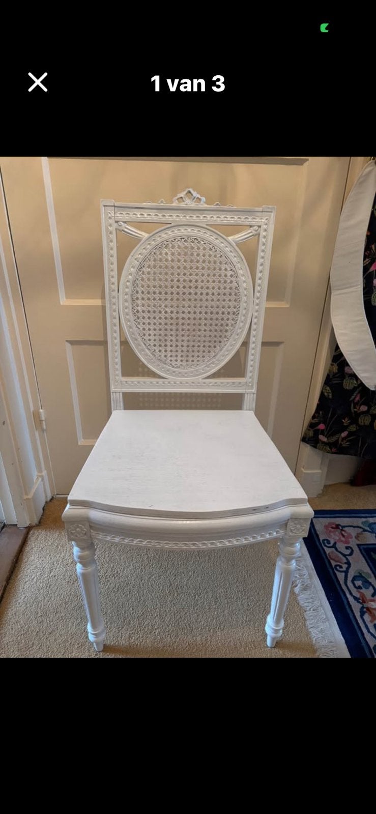 Leuk brocante stoeltje €25, Ophalen of Verzenden, Gebruikt