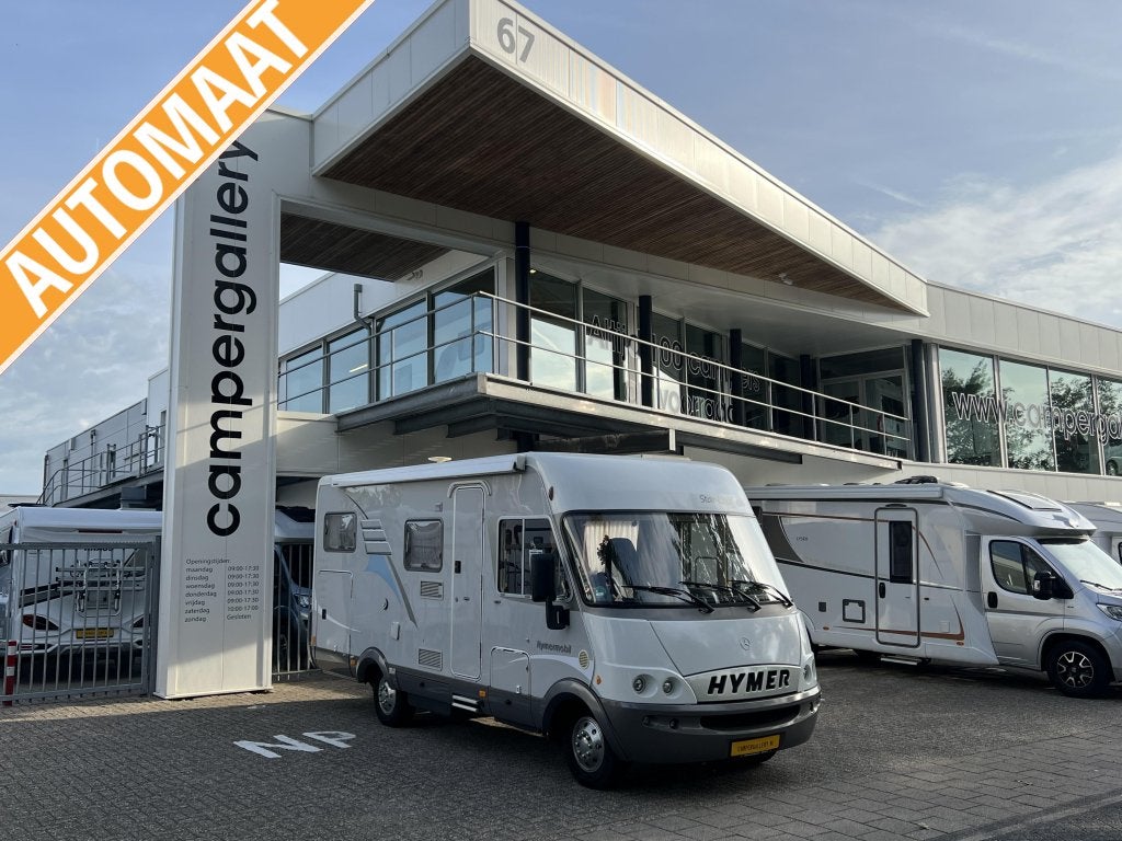 Hymer B630 STARLINE AUTOMAAT DWARSBED+HEFBED BEARLOCK MAXFAN, 6 tot 7 meter, Bedrijf, Diesel, Hymer