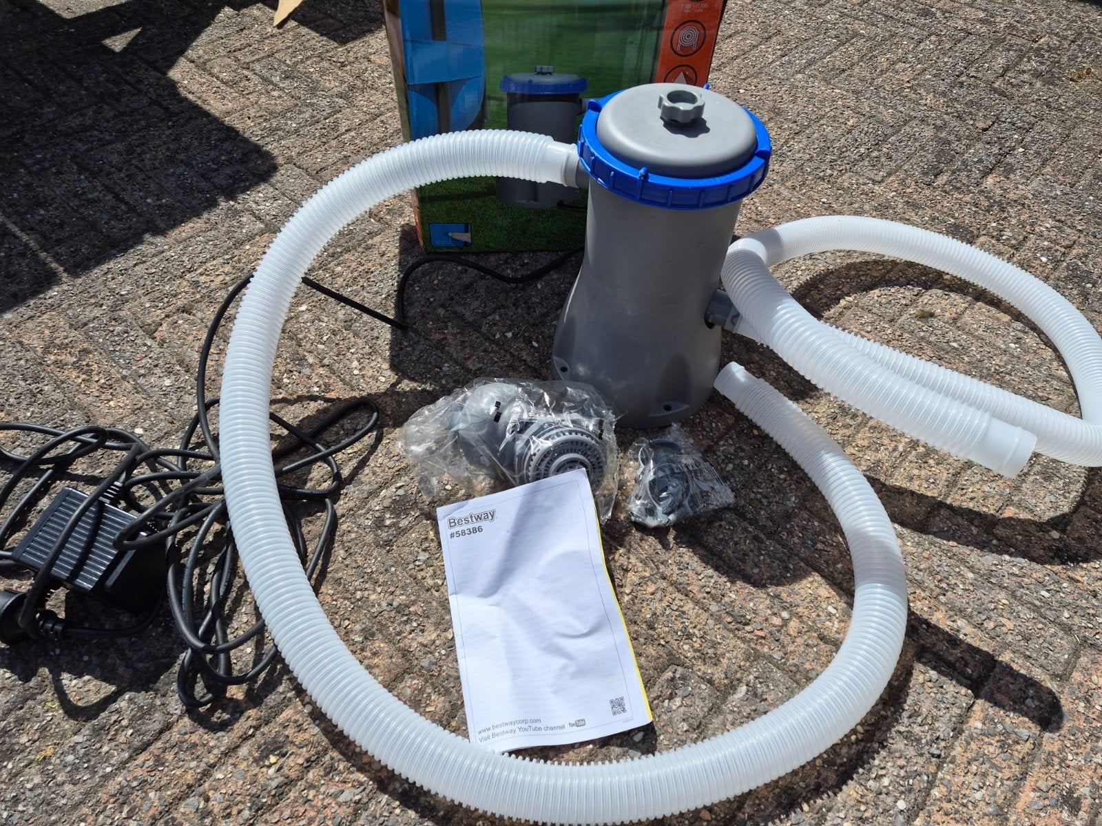 Bestway Flowclear filterpomp zwembadpomp pomp nieuw, Ophalen of Verzenden, Nieuw, Zwembadpomp