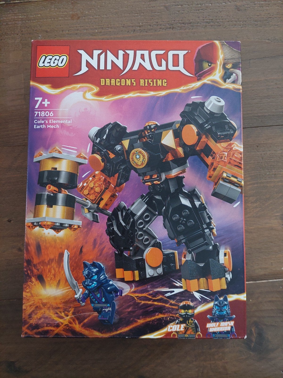 LEGO Ninjago 71806 Cole's Elementaire Aardemecha, Ophalen of Verzenden