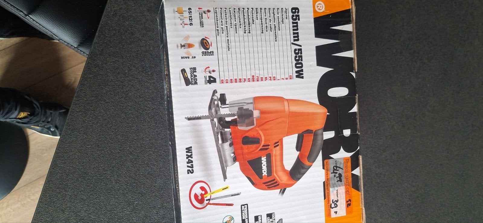 Decoupeerzaag  nw in doos vaste prijs 25 euro, Ophalen, Nieuw, Auto