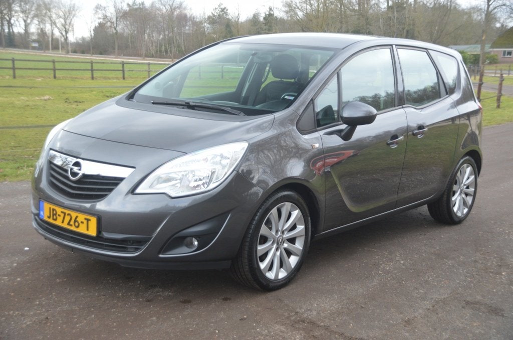 Opel Meriva 1.4 Turbo Edition Airco Cruise 17 inch, Voorwielaandrijving, Euro 5, Stof, Gebruikt