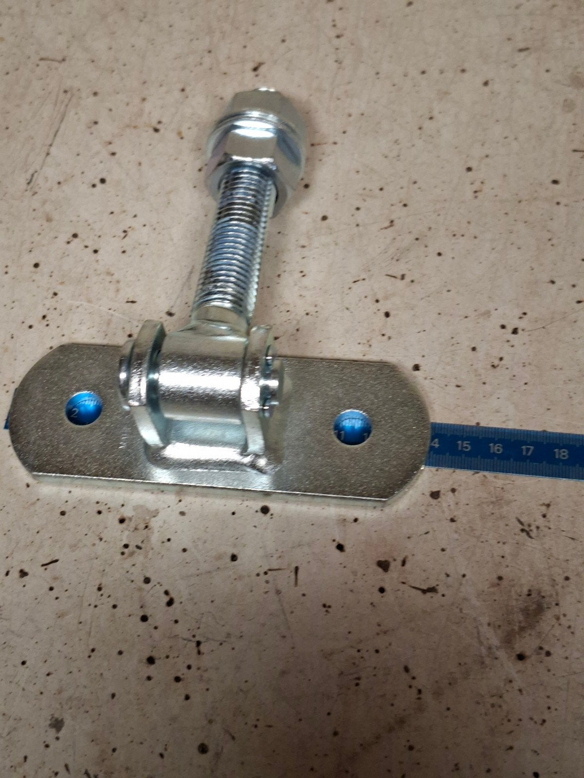 Scharnier met bout en moeren - Verzinkt, Ophalen of Verzenden, Nieuw, 100 tot 250 mm, Overige typen