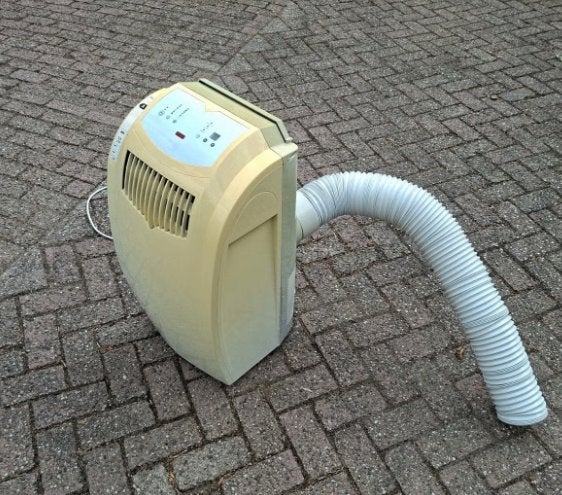 Mobiele airco 7000btu, Ophalen, Gebruikt, Minder dan 60 m³, Timer