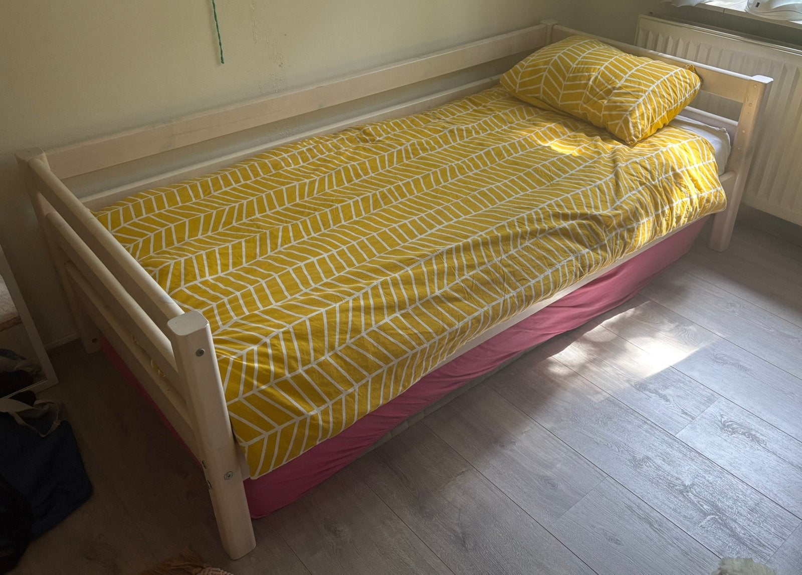 Flexa 1 persoonsbed, Ophalen, Gebruikt, 90 cm, Eenpersoons