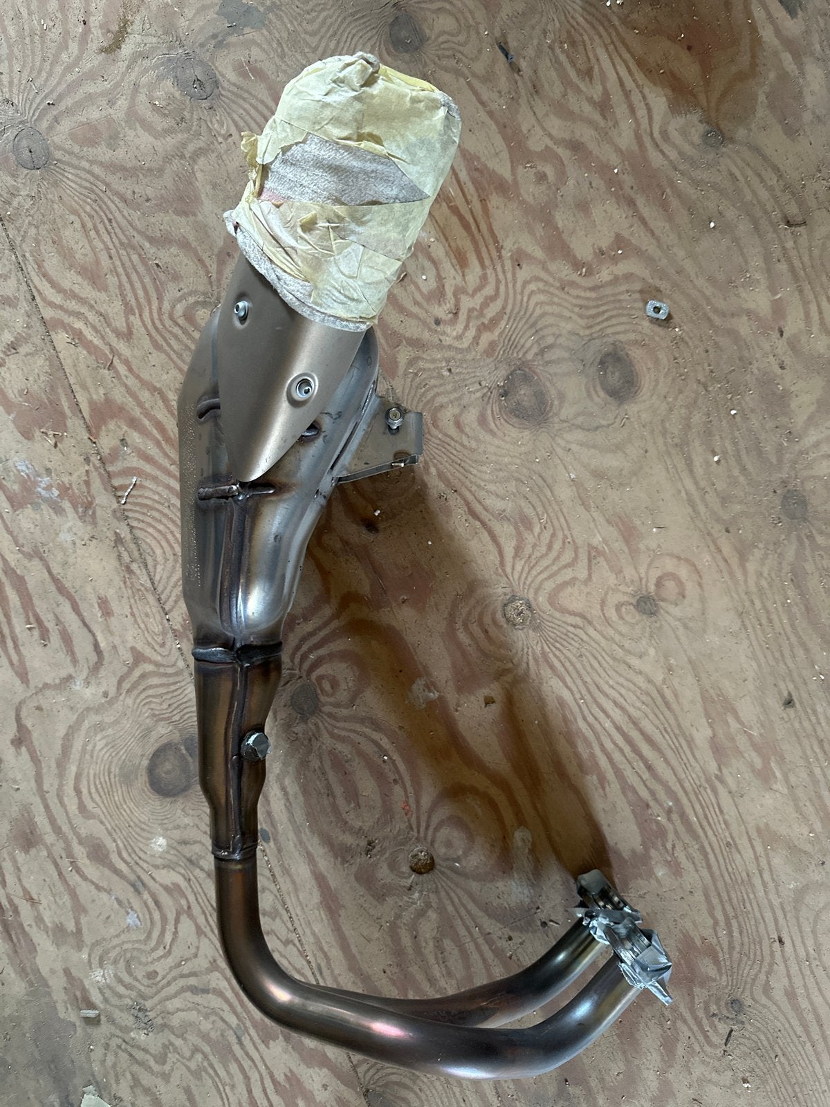 Yamaha MT-07 katalysator uitlaat kompleet, Motoren, Ophalen of Verzenden, Gebruikt
