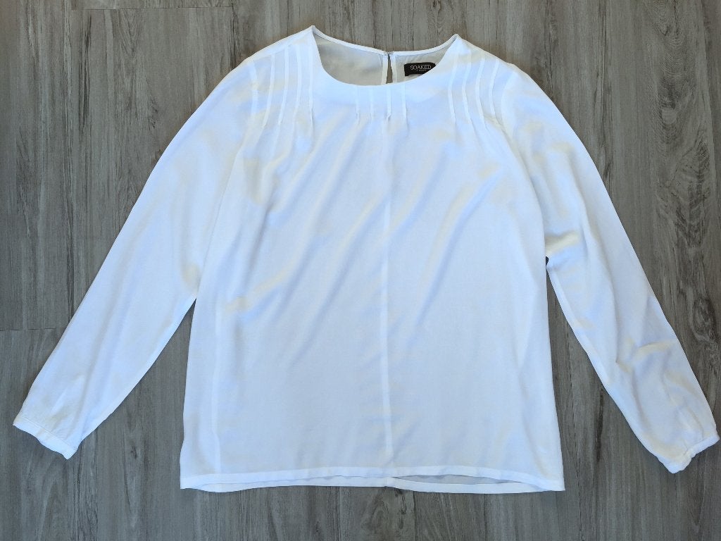 Wit dames topje SOAKED in Luxury, Maat 38/40 (M), Soaked in Luxury, Wit, Ophalen of Verzenden